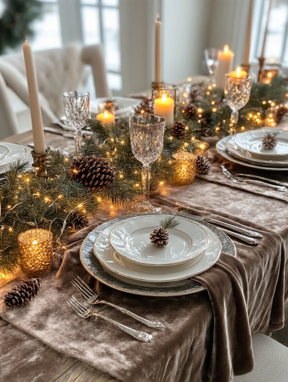 twinkling lights create magic