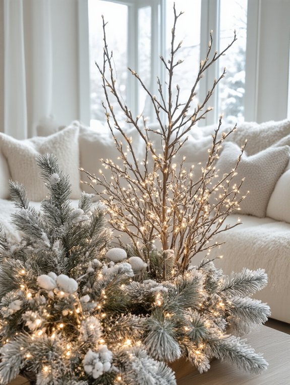 twinkling lights for plants