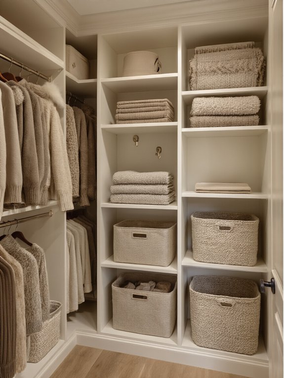 vertical closet organization tips