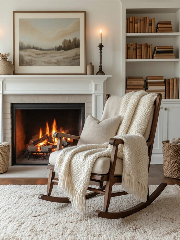 vintage rocking chair charm