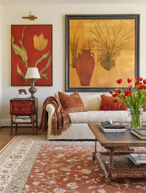 warm cozy wall decor