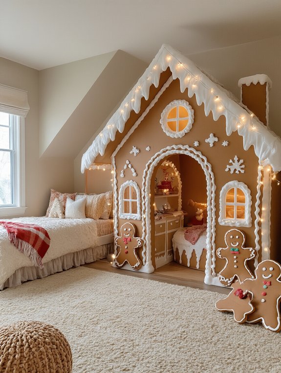 whimsical gingerbread wonderland decor