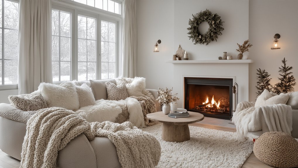 winter corner decor ideas