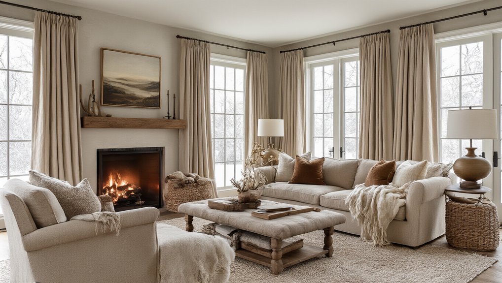 winter curtain styling tips