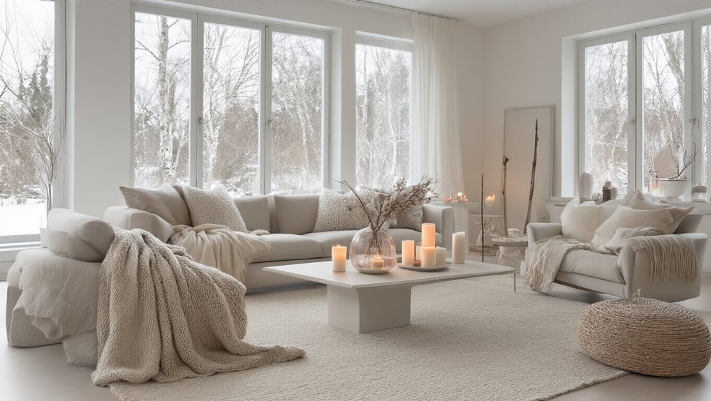 winter decor after holidays