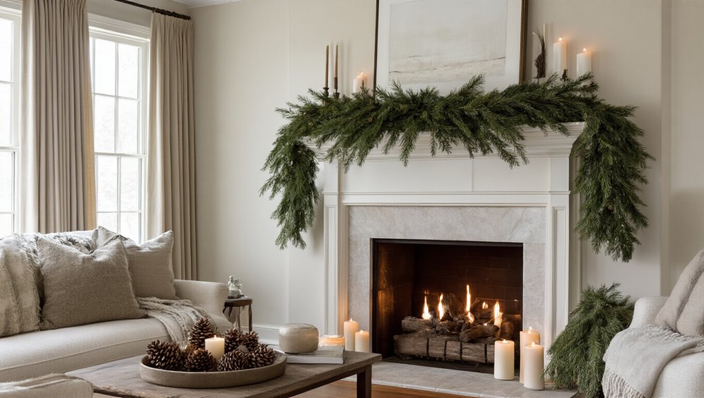 winter decorative garland inspiration