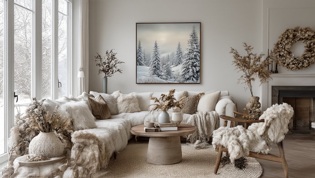 winter themed wall decorations