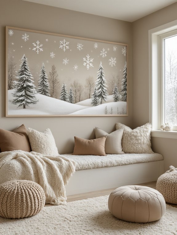 winter themed wall decorations
