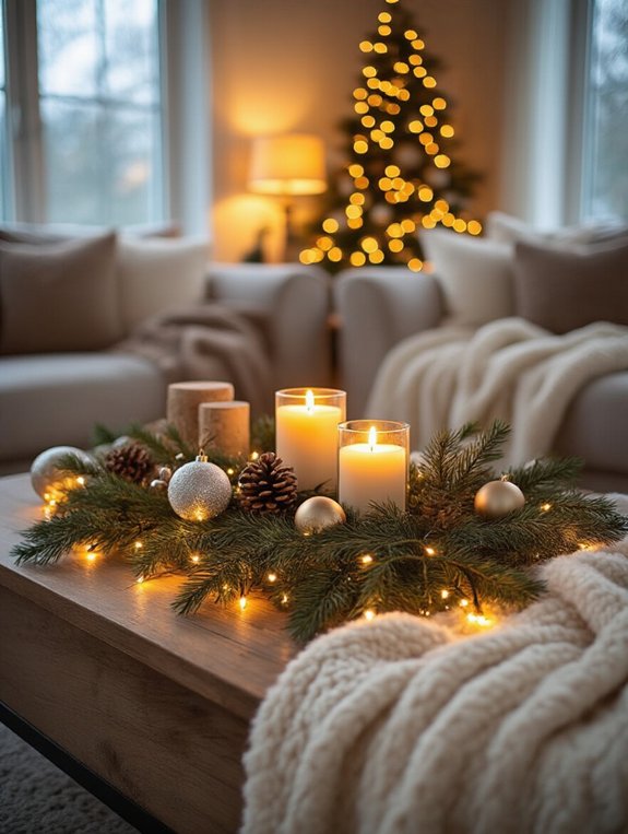 winter wonderland coffee table