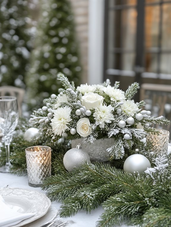 winter wonderland table display
