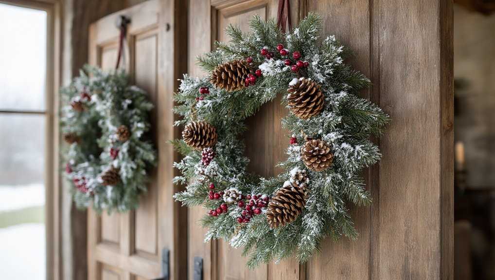 winter wreath decoration ideas